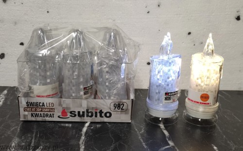 świeca led subito C502 14,5 cm