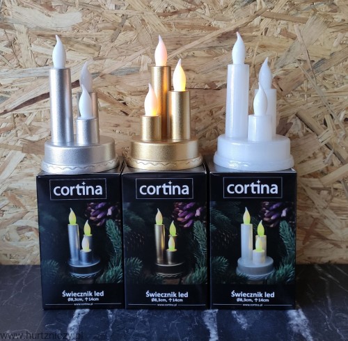 świecznik led cortina 1/24