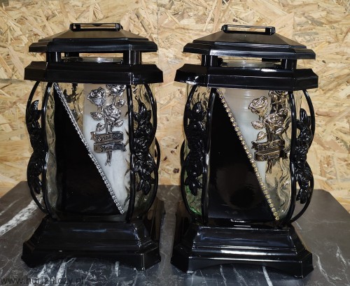 znicz z-470 Kochanej Mamie róża