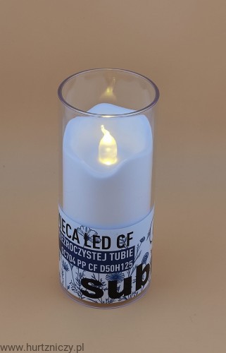 świeca led subito (694) w tubie 15 cm