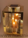 latarnia solarna cortina ze świecą